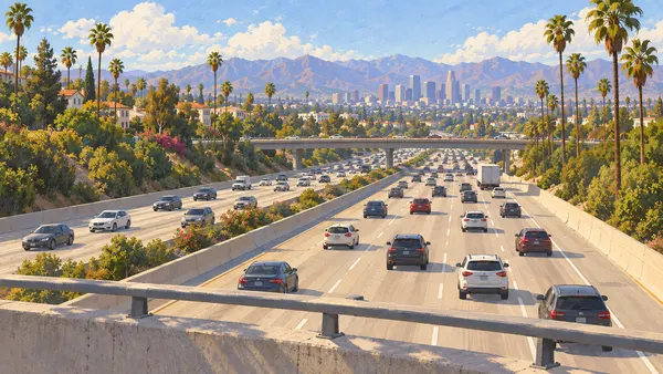 An illustrated everyday highway from FOVEEA Originals